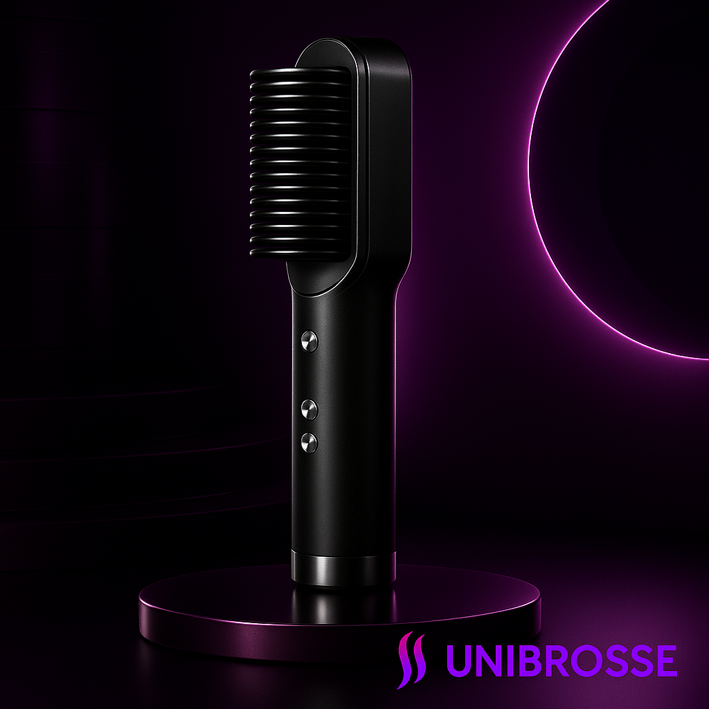 UniBrosse - Le Lisseur-Brosse 2-en-1 Révolutionnaire