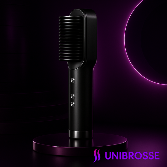 UniBrosse - Le Lisseur-Brosse 2-en-1 Révolutionnaire